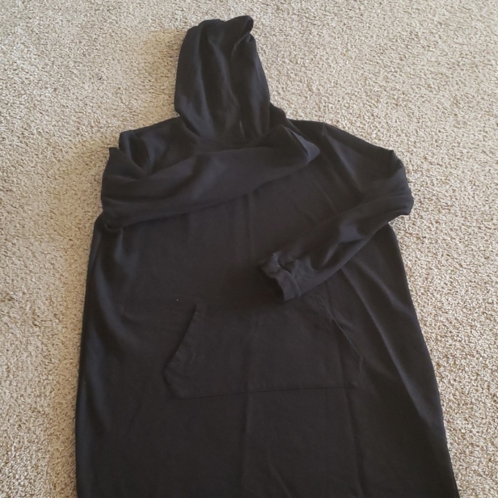 Black Hoodie Dress